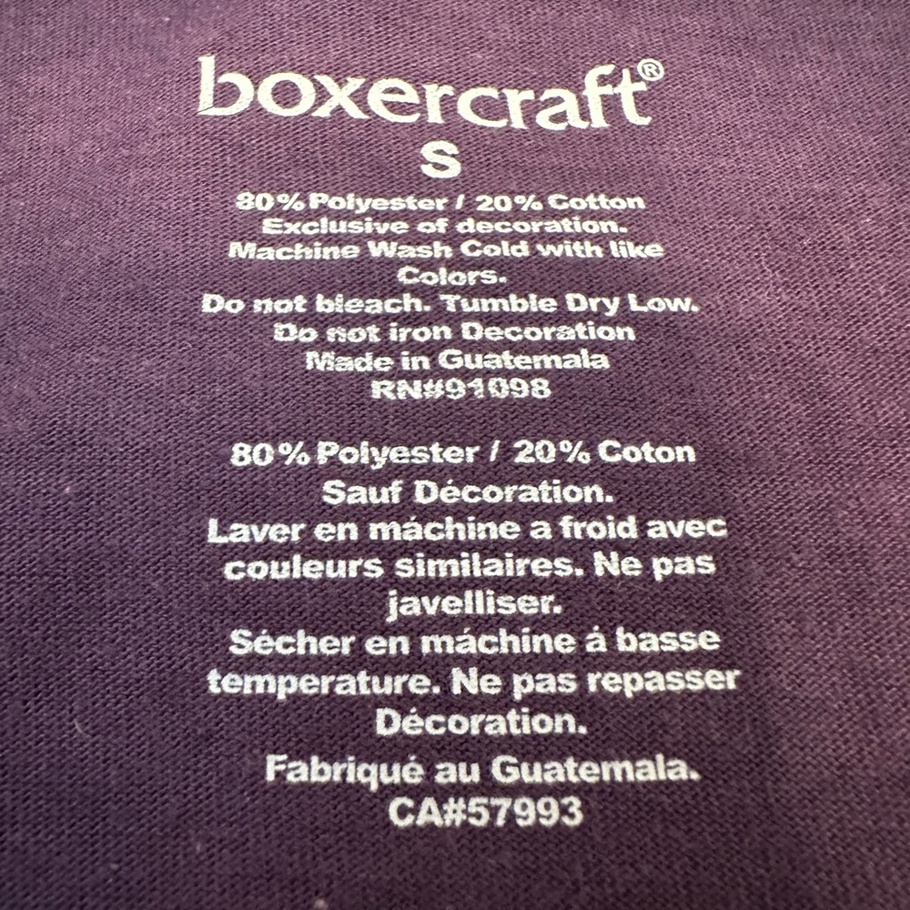 Boxercraft Purple Tank Top - Picture 2 of 2